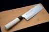 Nóż Nakiri 16 Cm Satake Nashiji Natural do krojenia warzyw